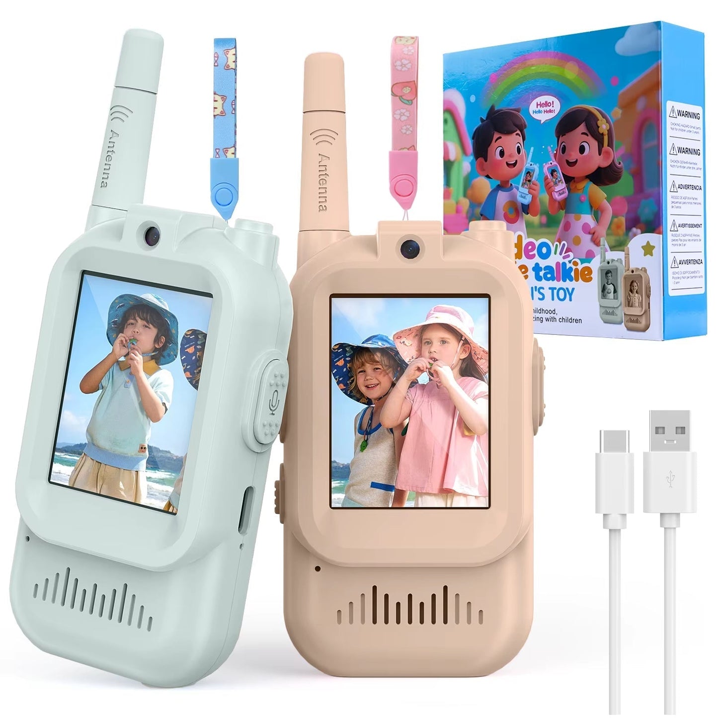 Kids Video Walkie Talkies Fun Without WiFi
